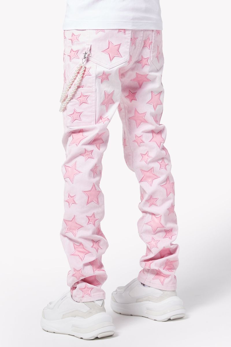 GUAPI FRENCH ROSE STARS DENIM (ON HAND)