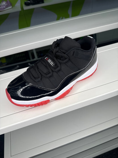 BLACK/RED BREAD SNEAKERS (ON HAND)