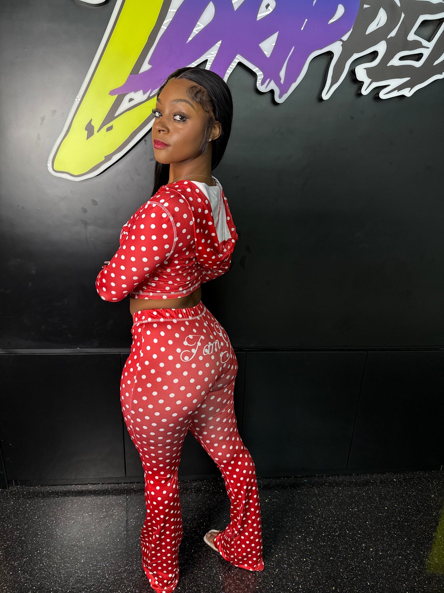 Red Polka Dot 2 Piece