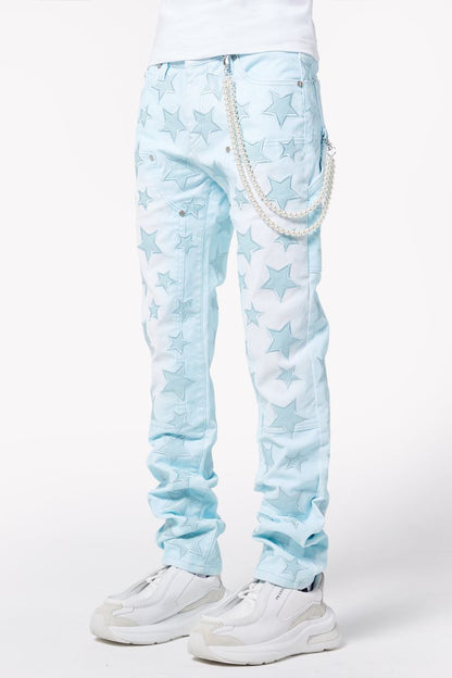 GUAPI VELVET STARS REGULAR DENIM (ON HAND)