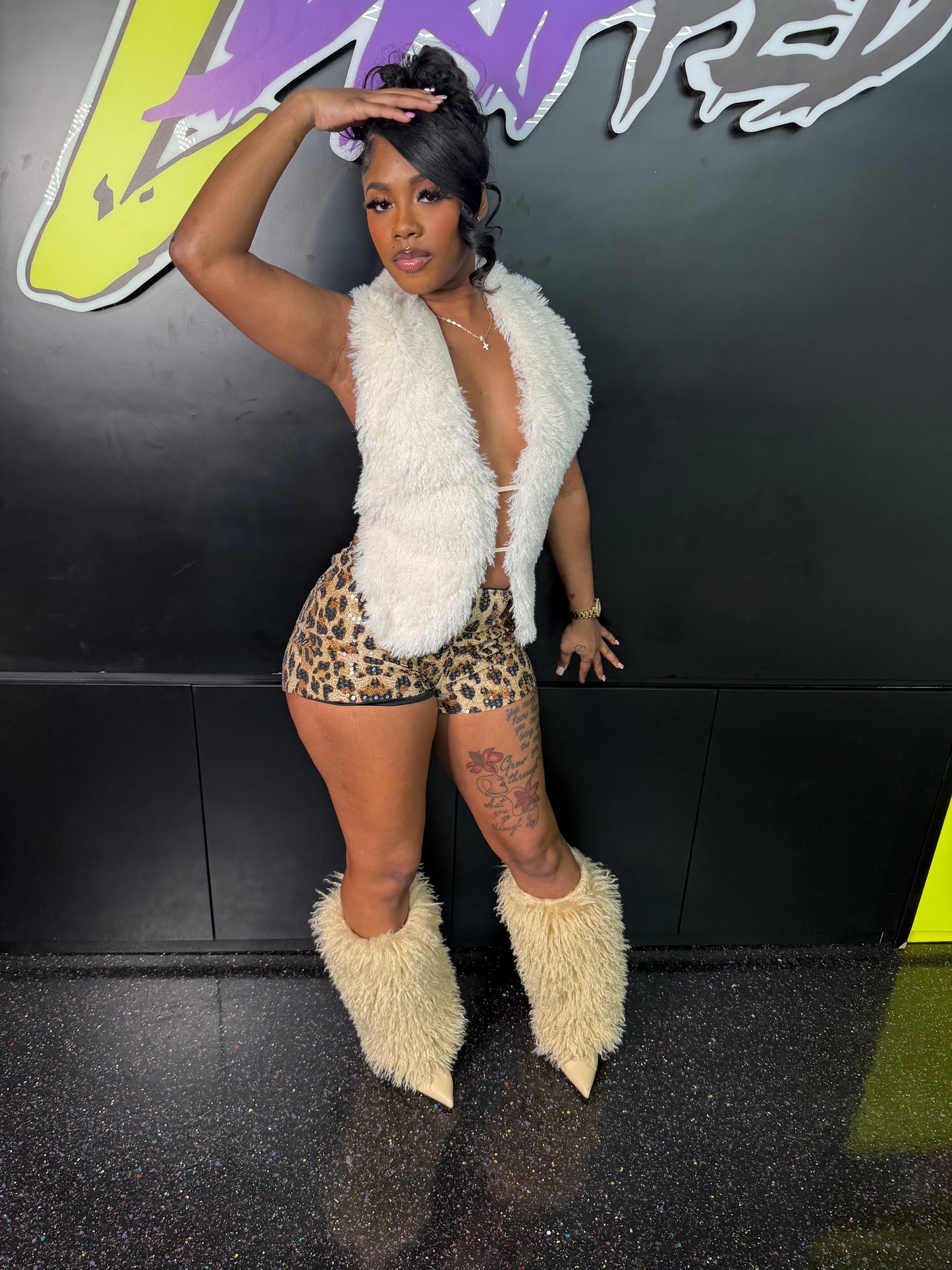 FUR VEST (ON HAND)
