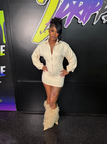 ZIP UP DRESS (ON HAND)