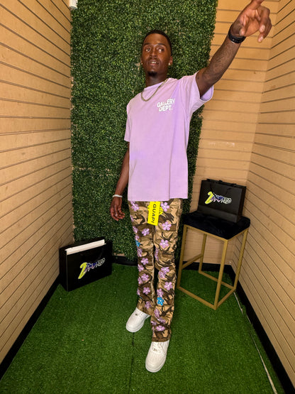 GUAPI CAMO BLOSSOM DENIM JEANS V2