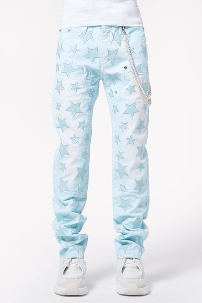 GUAPI VELVET STARS REGULAR DENIM (ON HAND)