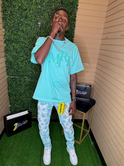 GUAPI VELVET STARS REGULAR DENIM (ON HAND)