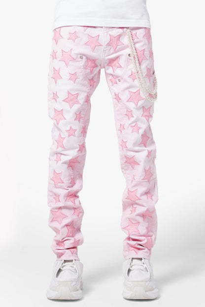 GUAPI FRENCH ROSE STARS DENIM (ON HAND)