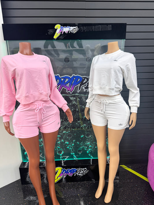ALO 2PC SWEATER SET