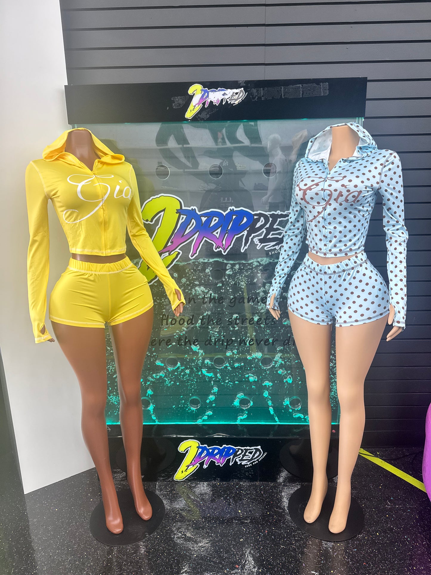 GIA LONGSLEEVE SHORT SET
