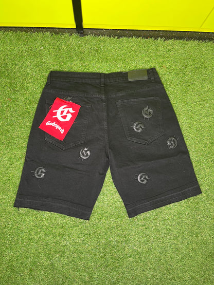 GODSPEED BLACK JEAN SHORTS (ON HAND)