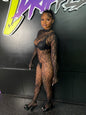 BLACK LACE SEE THROUGH ONE SIZE FIT ALL (0N HAND)