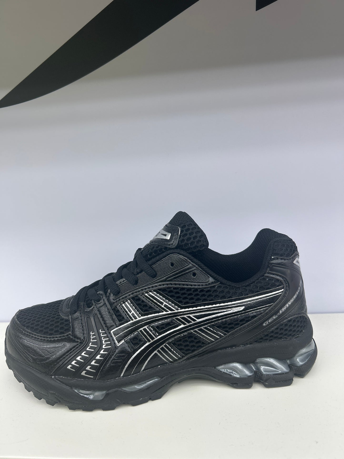 BLACK ASICS SNEAKERS (ON HAND)